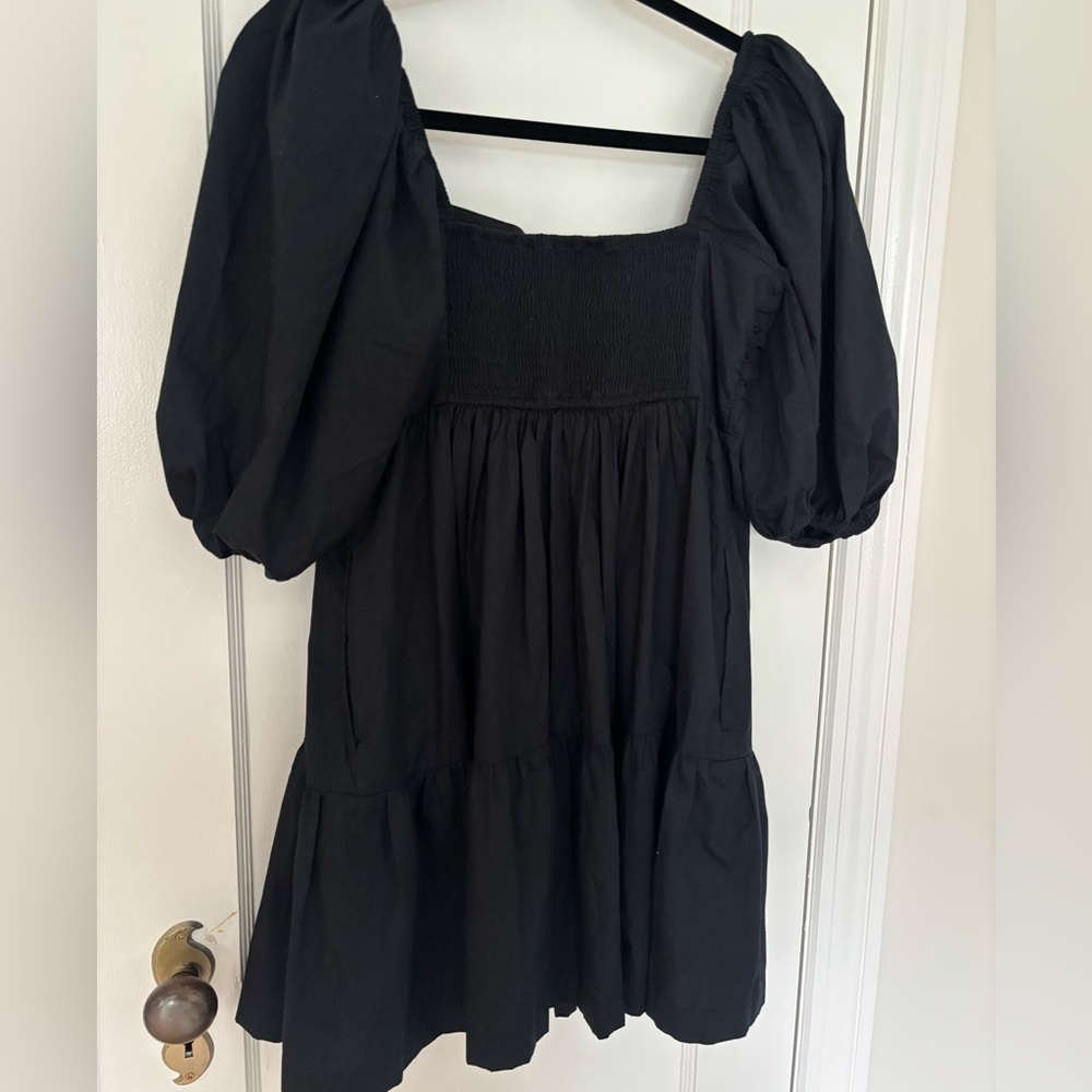 Abercrombie puff sleeve dress